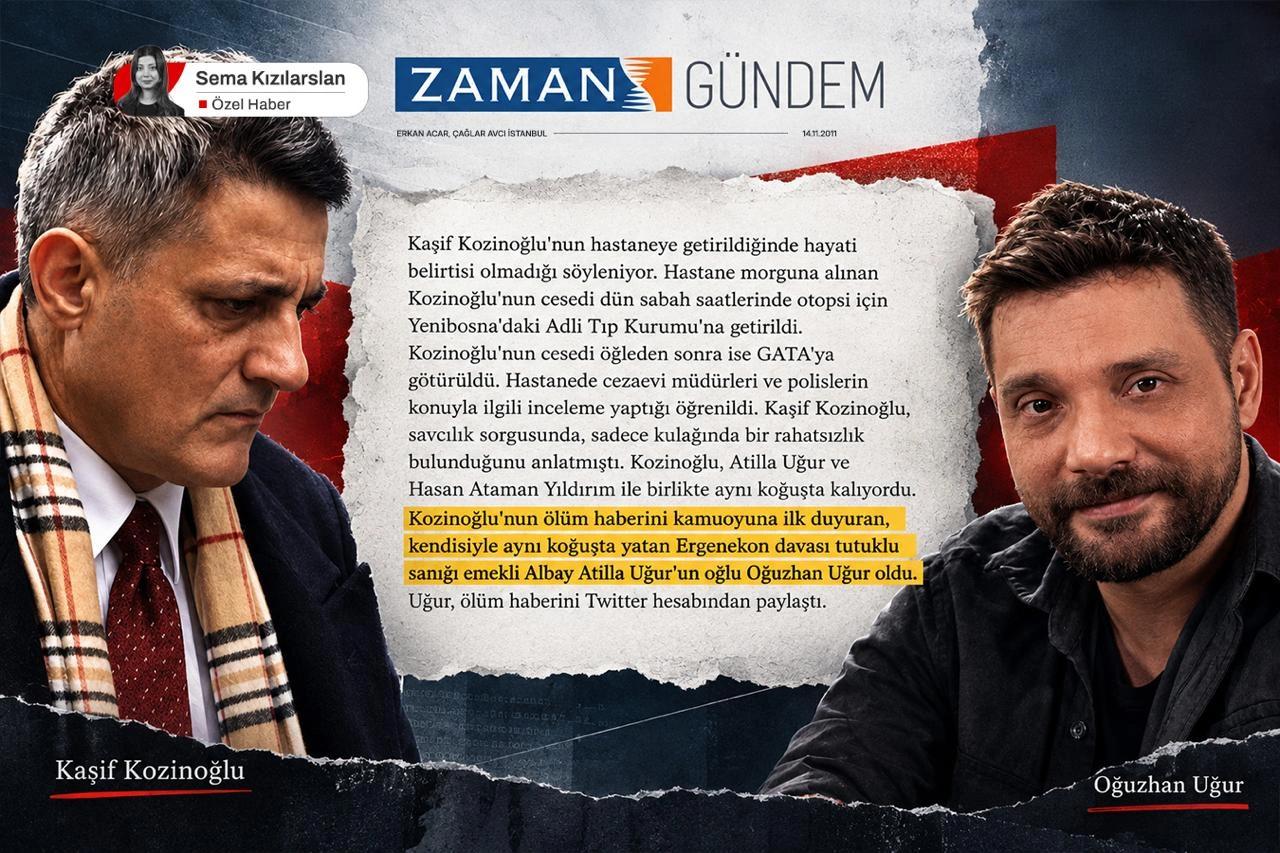 Kozinoğlu’nun ölümü ile ilgili dikkat çeken detay