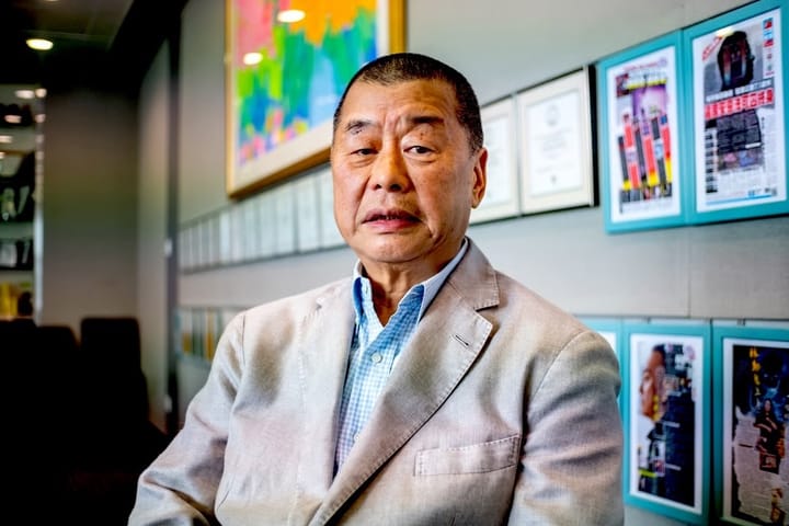 Chinese Media Tycoon Jimmy Lai Sentenced to 20 Years