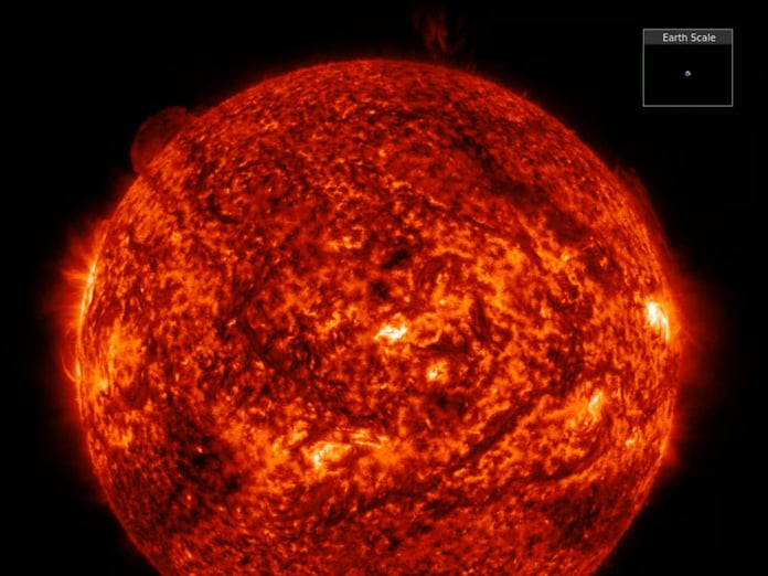 ABD Ulusal Okyanus ve Atmosfer Dairesi'nden (NOAA) güneş patlaması açıklaması