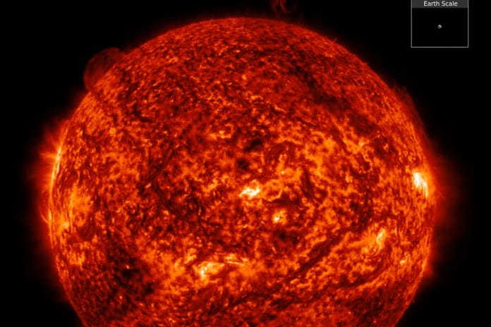 ABD Ulusal Okyanus ve Atmosfer Dairesi'nden (NOAA) güneş patlaması açıklaması