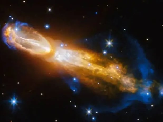 Hubble Uzay Teleskobu bir yıldızın ölüm anını görüntüledi