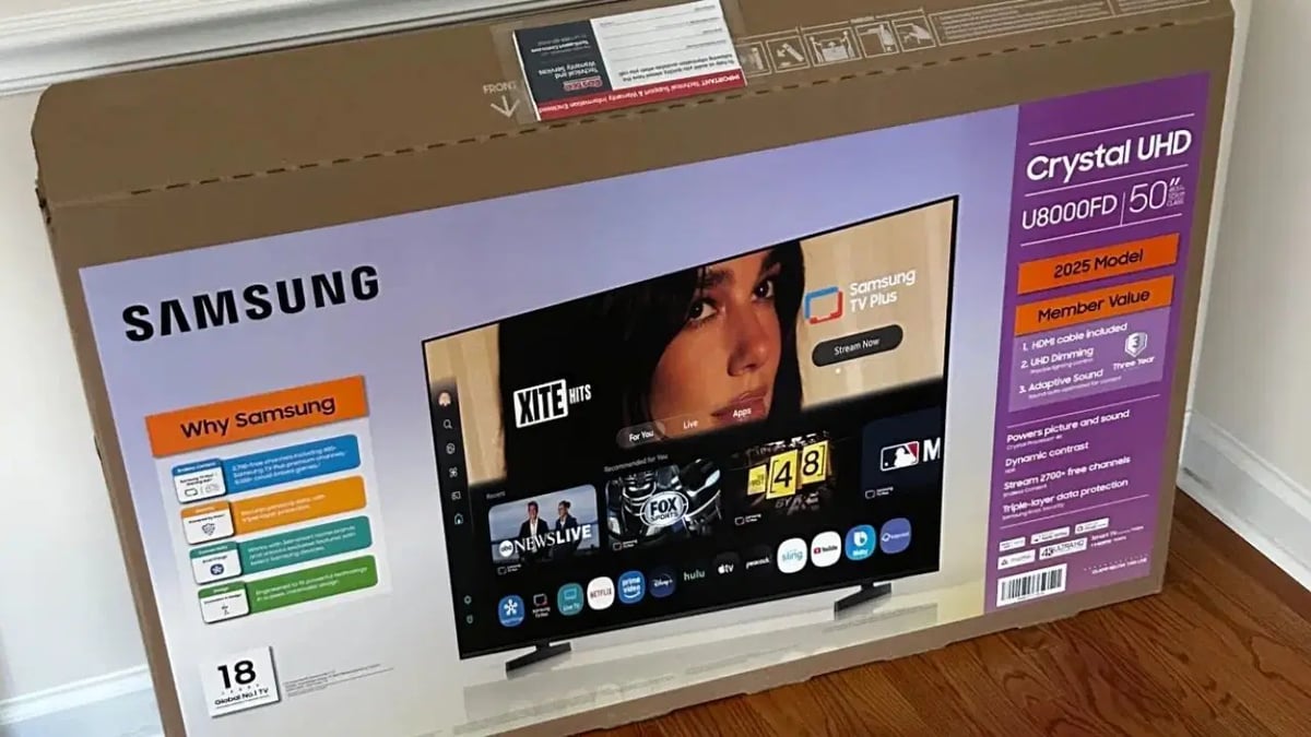 Samsung'un Dua Lipa'yı kullandığı televizyon kutuları - Yahoo