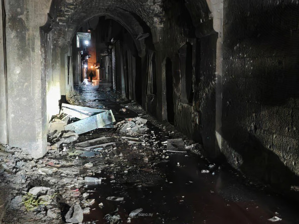 Aleppo Suicide Bombing Targets Police Patrol