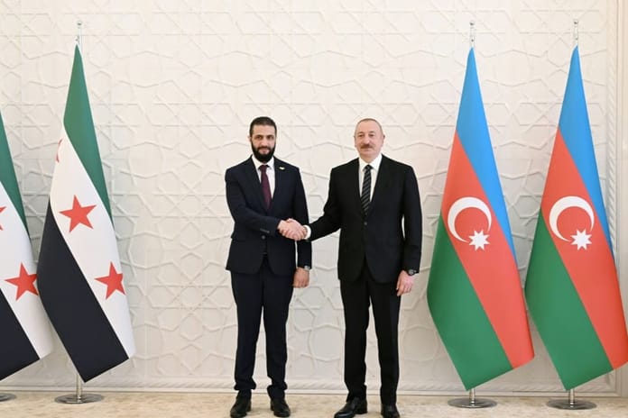 Şaraa'nın Bakü ziyareti enerji diplomasisini hızlandırdı