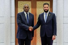 Suriye Cumhurbaşkanı Şaraa İngiltere Dışişleri Bakanı Lammy'yi kabul etti