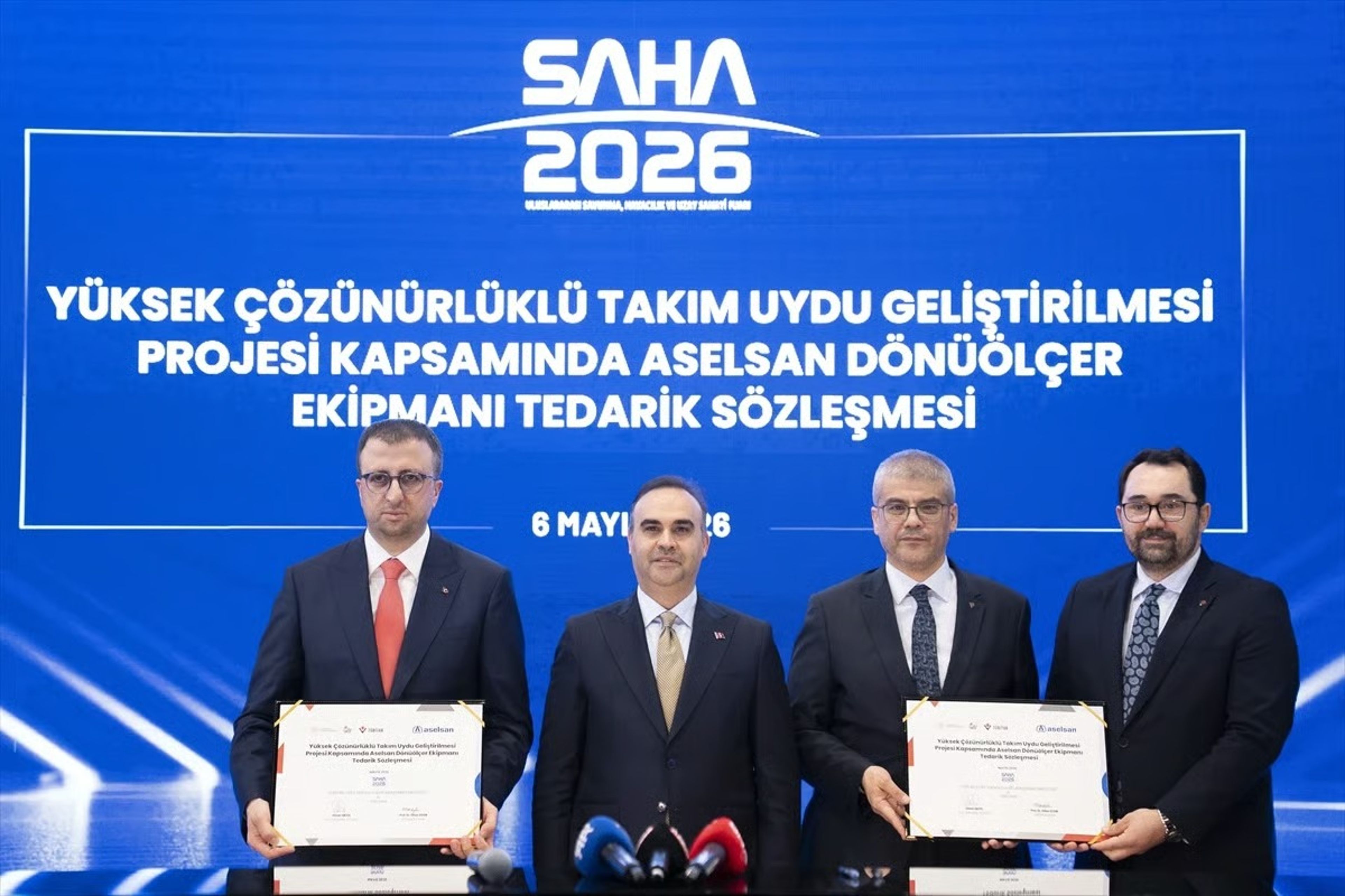 TÜBİTAK'tan SAHA 2026'da 14 imza
