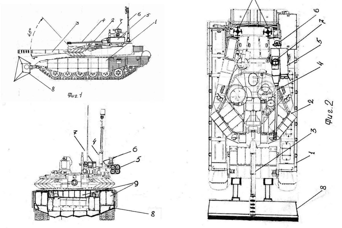 152 mm obüsle donatılan yeni Rus taarruz tankı, gelişmiş savunma sistemlerine sahip. (Kaynak: Yuri Gagarin Devlet Teknik Üniversitesi)