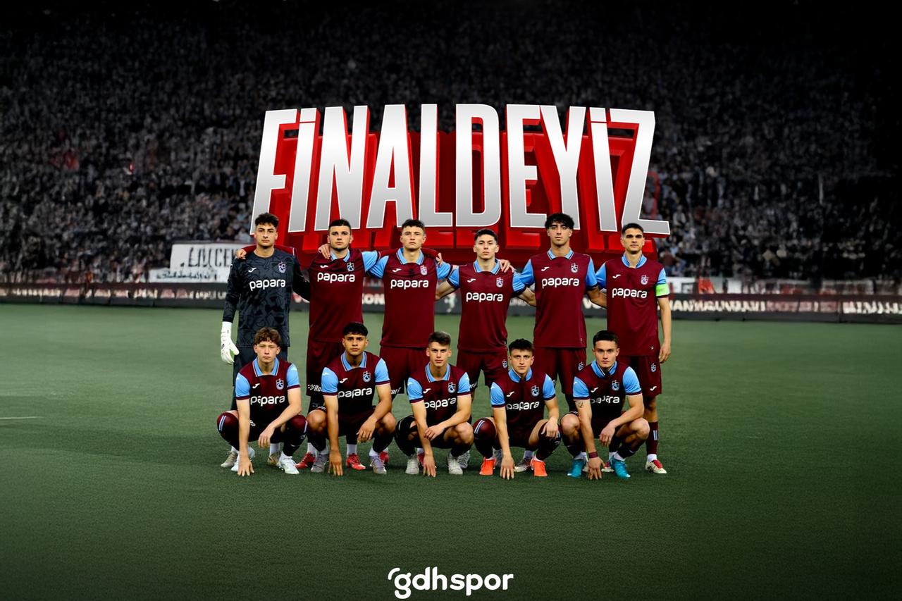 Trabzonspor U19 takımı UEFA Gençlik Ligi'nde finalde!
