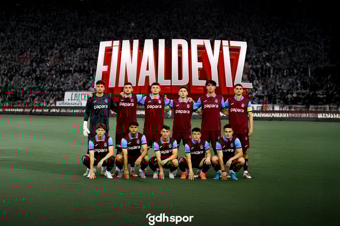 Trabzonspor U19 takımı UEFA Gençlik Ligi'nde Salzburg'u devirerek finale yükseldi