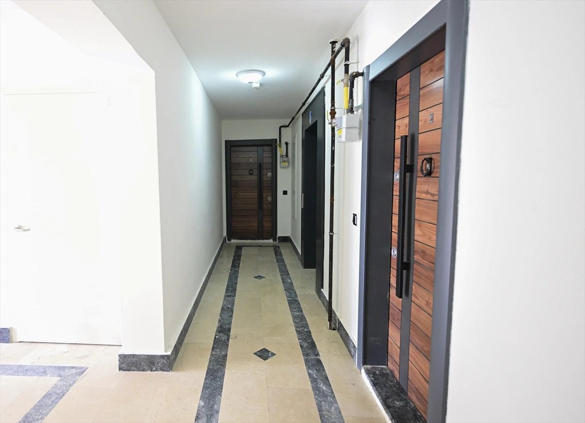 "Kiralık Sosyal Konut Projesi"nde İstanbul'daki örnek daireler tanıtıldı