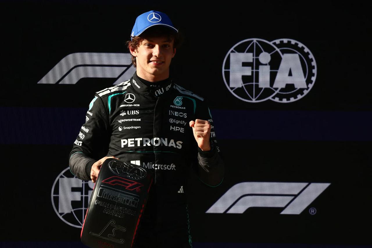 Çin GP sıralama turları tamamlandı:  Antonelli F1 tarihinin en genç pole sahibi oldu