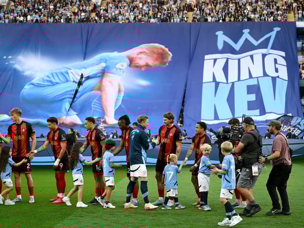 Manchester City, De Bruyne'nin duygusal vedasına 3-1'lik Bournemouth galibiyetiyle eşlik etti.