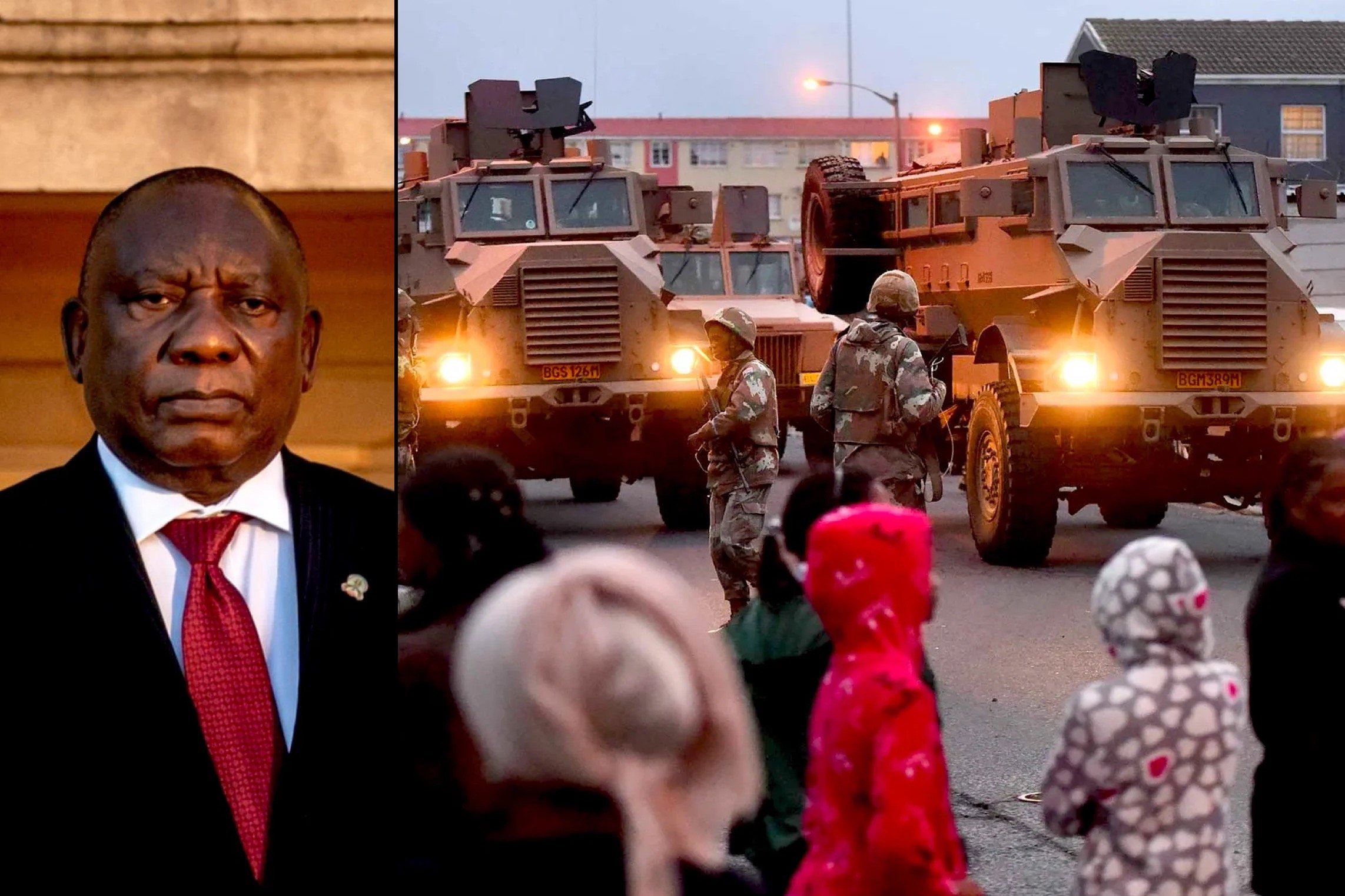 Army to Join Police In South Africa to Curb Gang Violence