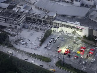 Dozens Feared Dead in Collapsed Japanese Mall After Quake