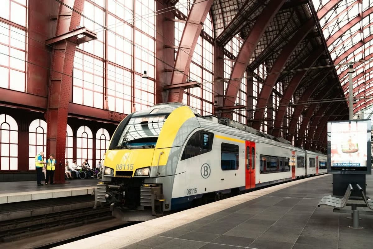  Belçika'da aşırı sıcaklar tren seferlerini vurdu