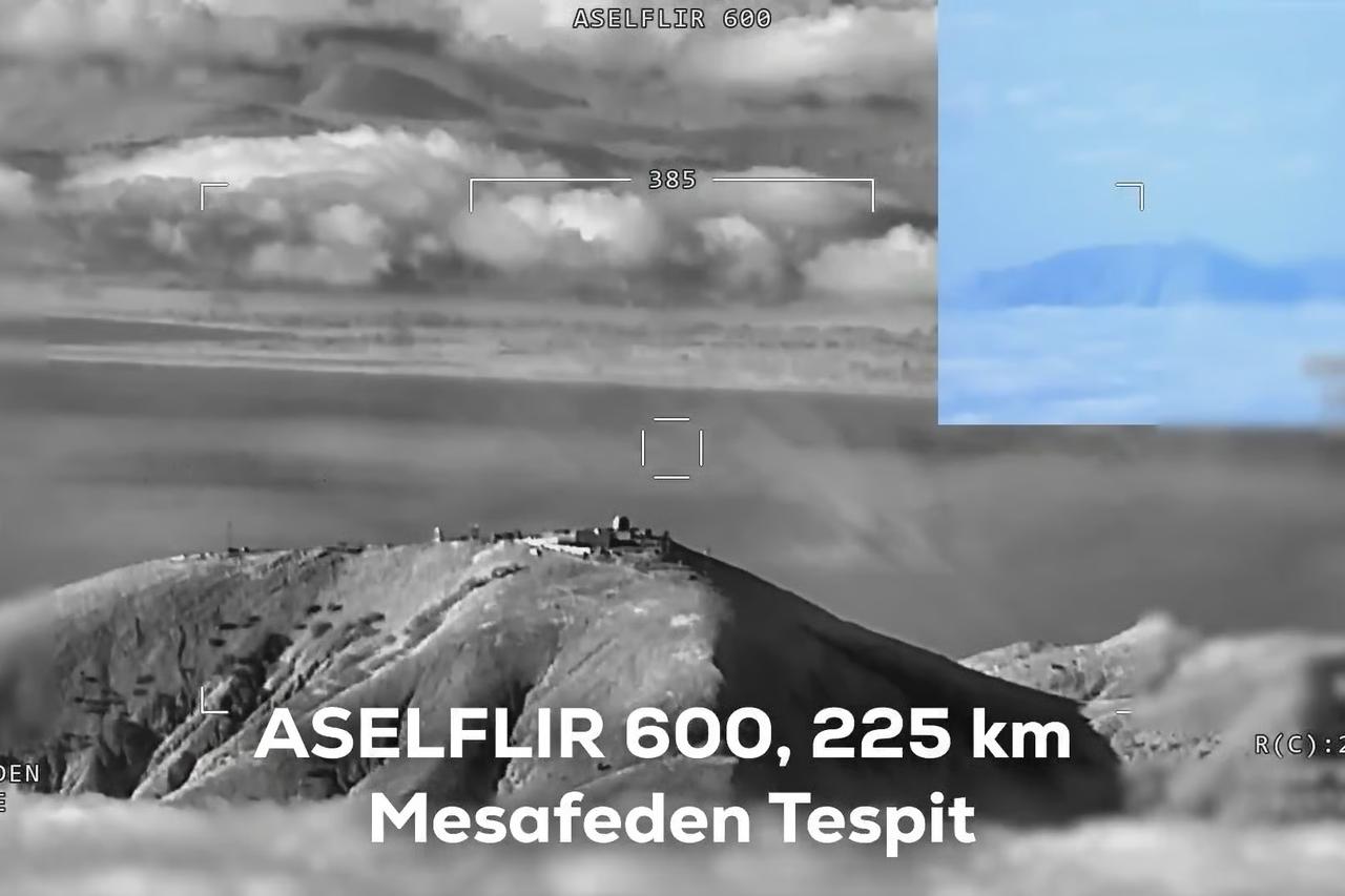 225 km’den ayna gibi görüntü: ASELFLIR-600