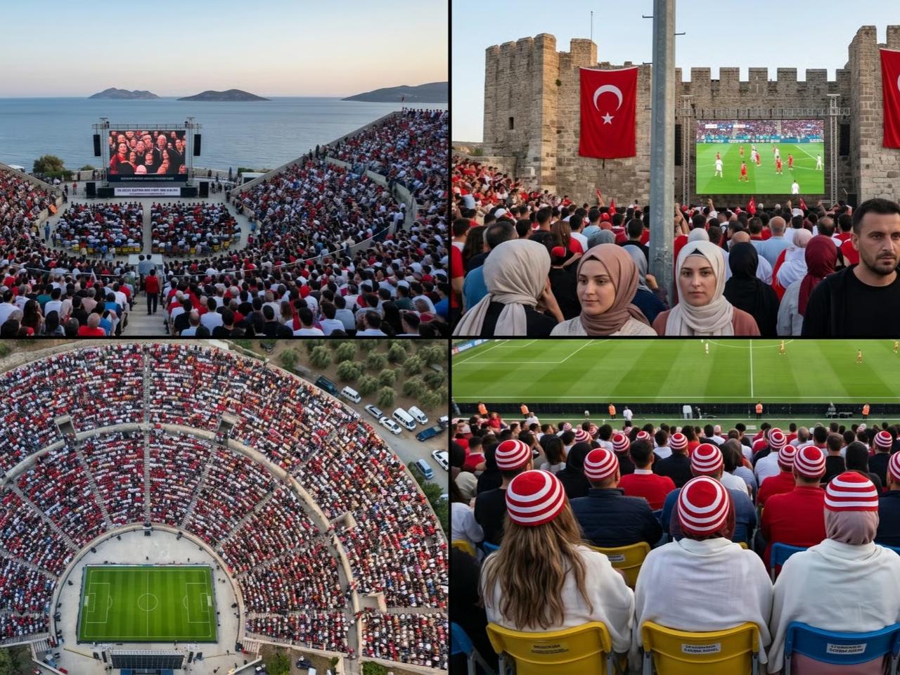  Dünya Kupası coşkusu meydanlara taştı 