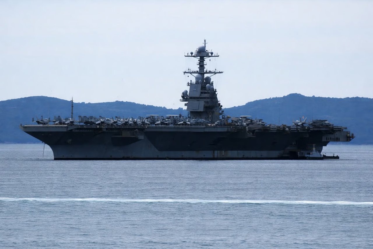 USS Gerald Ford Hırvatistan’da