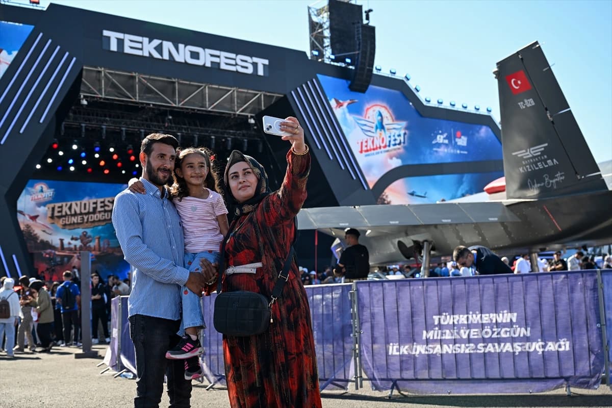 TEKNOFEST Güneydoğu'ya ilk gününde ziyaretçi akını