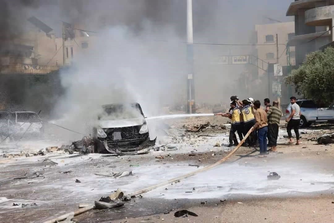 İdlib'de bomba yüklü  araçlı saldırı: 5 ölü