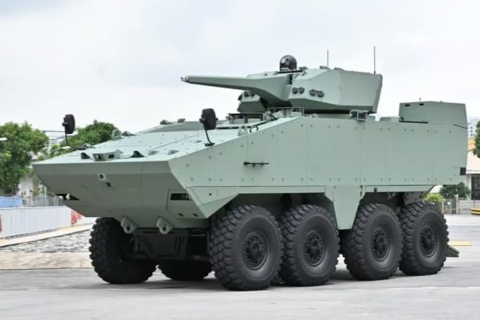 Singapur, yeni nesil Terrex s5 zırhlı muharebe araçları için ST Engineering’i seçti