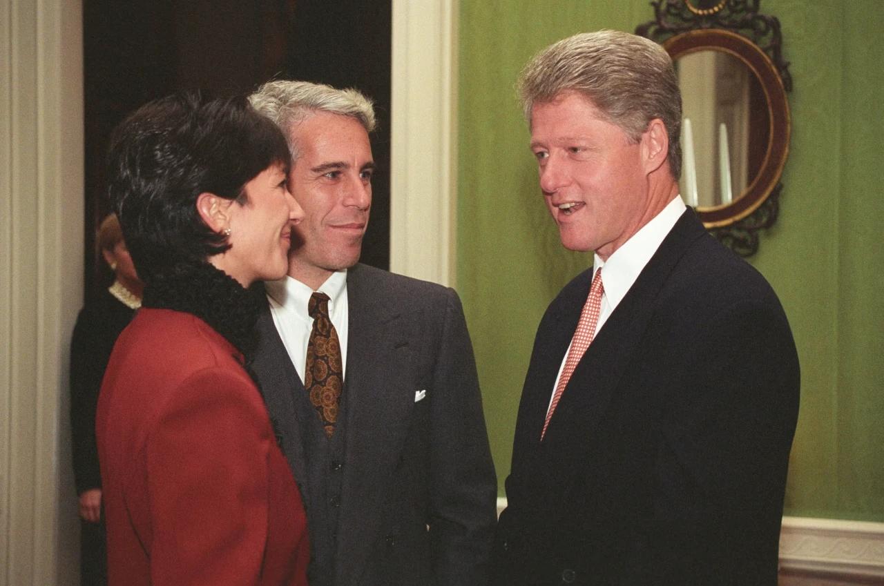 Jeffrey Epstein ile o dönemki ABD Başkanı Bill Clinton - Washington DC 1993 / Alamy Stock Photo