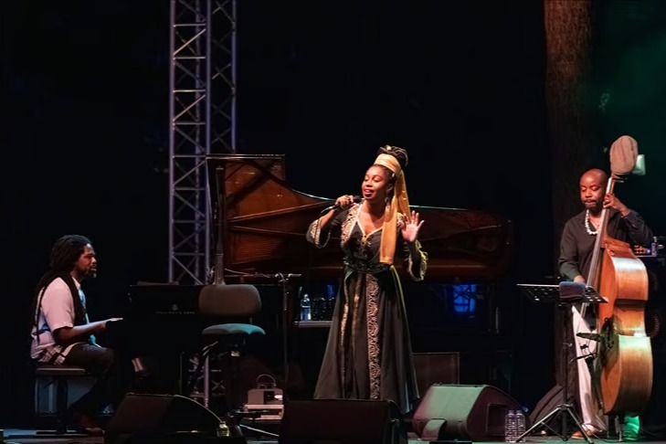  Jazzmeia Horn İstanbul Caz Festivali'nde yer aldı