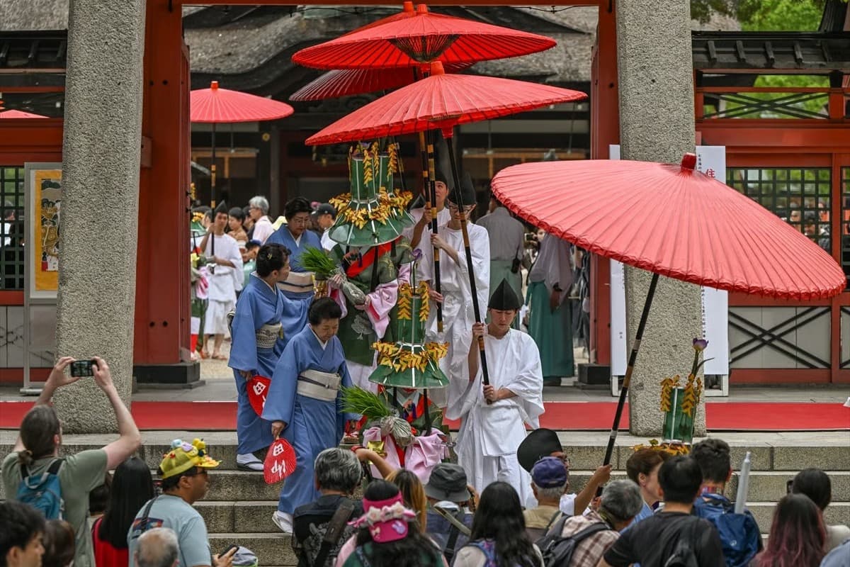 Japonya'nın en renkli ritüellerinden biri yeniden sahnede