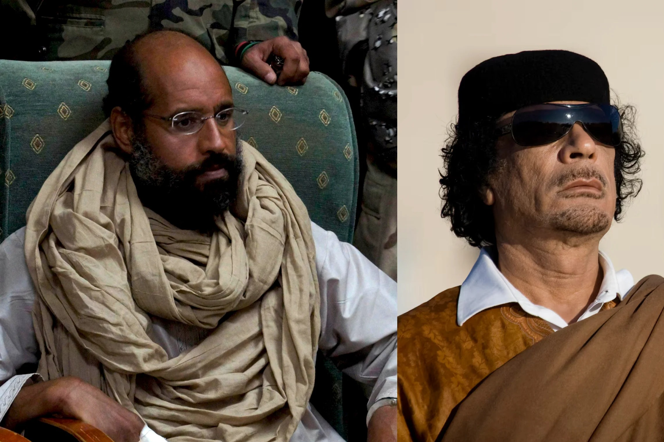 Saif al-Islam Gaddafi - Former Libyan President Muammar al-Gaddafi