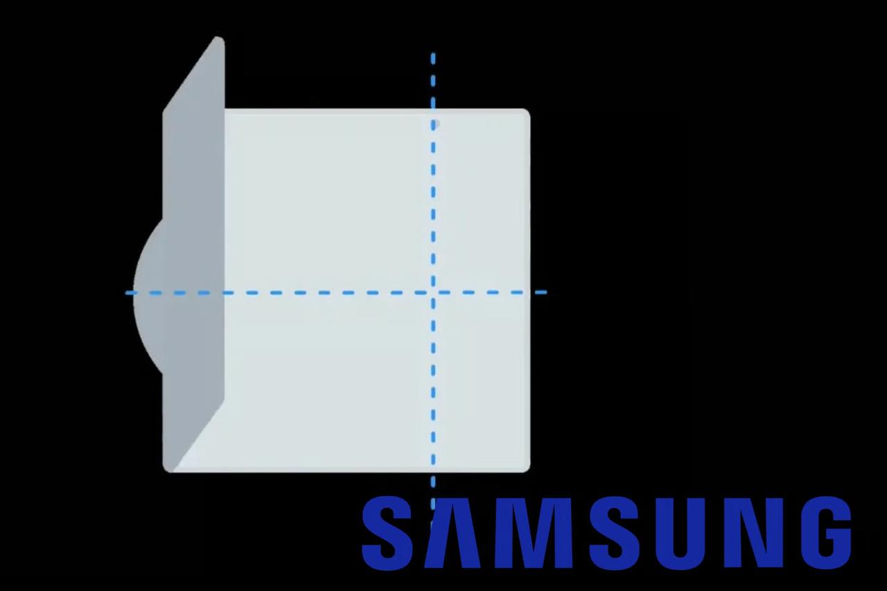 İşte Samsung'un üçe katlanan telefonu 