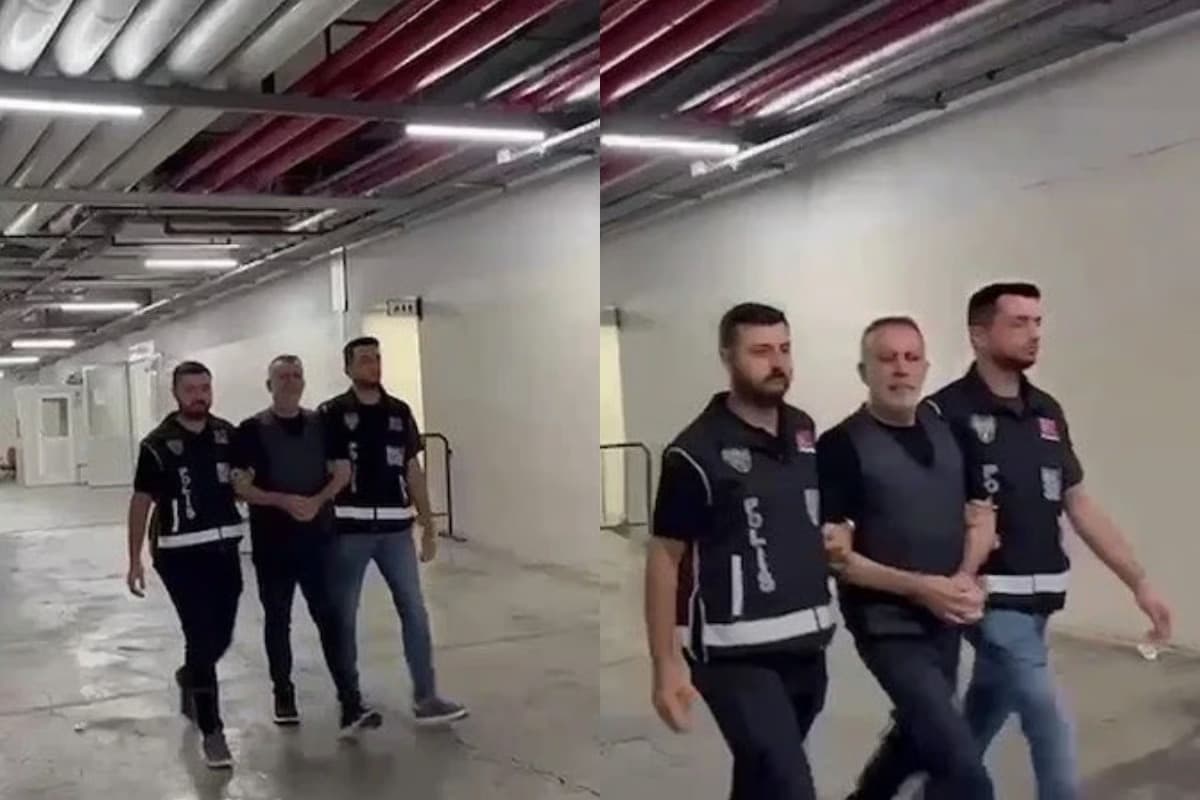 Haluk Levent'in elleri kelepçeli görüntüsü ortaya çıktı