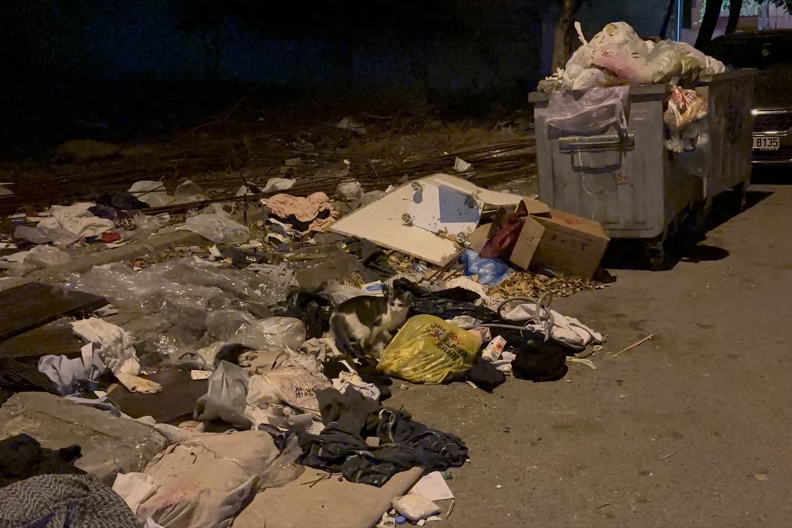 İstanbul Kartal'da çöp sorunu