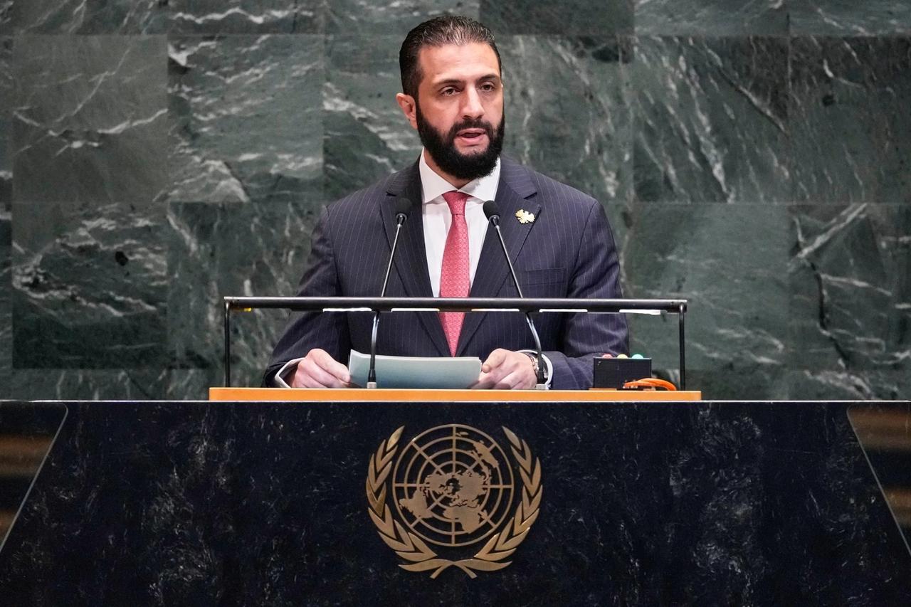 Şara'dan BM Genel Kurulu'nda kritik açıklamalar: Suriye topraklarının işgal altında olması barış değildir