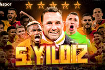 Süper Lig'de 25.şampiyonluğunu kazanan Galatasaray 5.yıldızını taktı