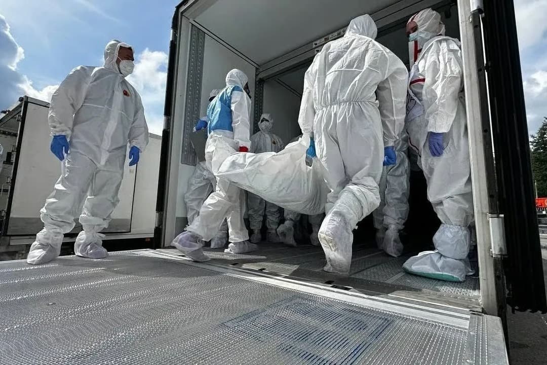 Rusya ile Ukrayna arasında cenaze takası gerçekleşti