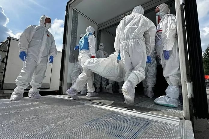 Rusya ile Ukrayna arasında cenaze takası gerçekleşti