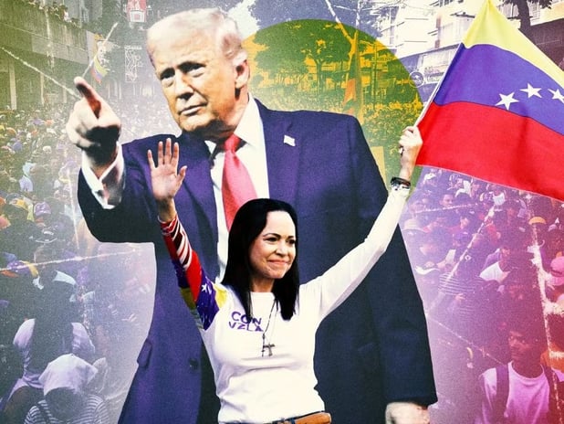 ABD Başkanı Trump Venezuelalı muhalif lider Machado ile görüşecek