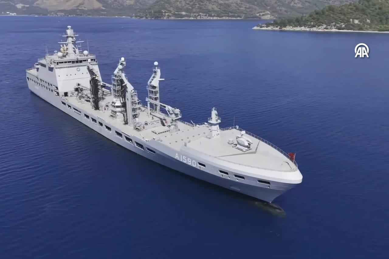 TCG Derya Denizkurdu-2026'da görev başında