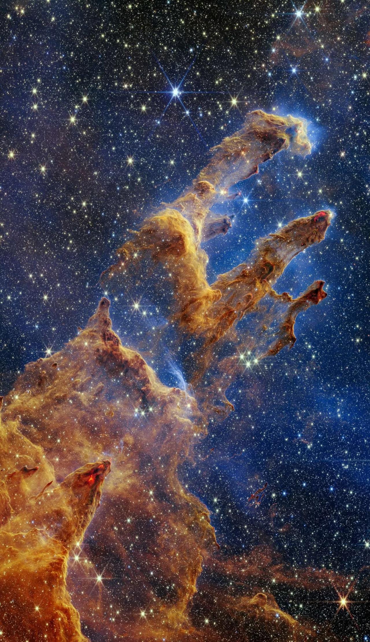 NASA evrenin sırlarını paylaştı: James Webb'den nefes kesen yeni görüntüler