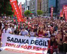 İzmir'de belediye işçilerinin grevi 6. gününde devam ediyor