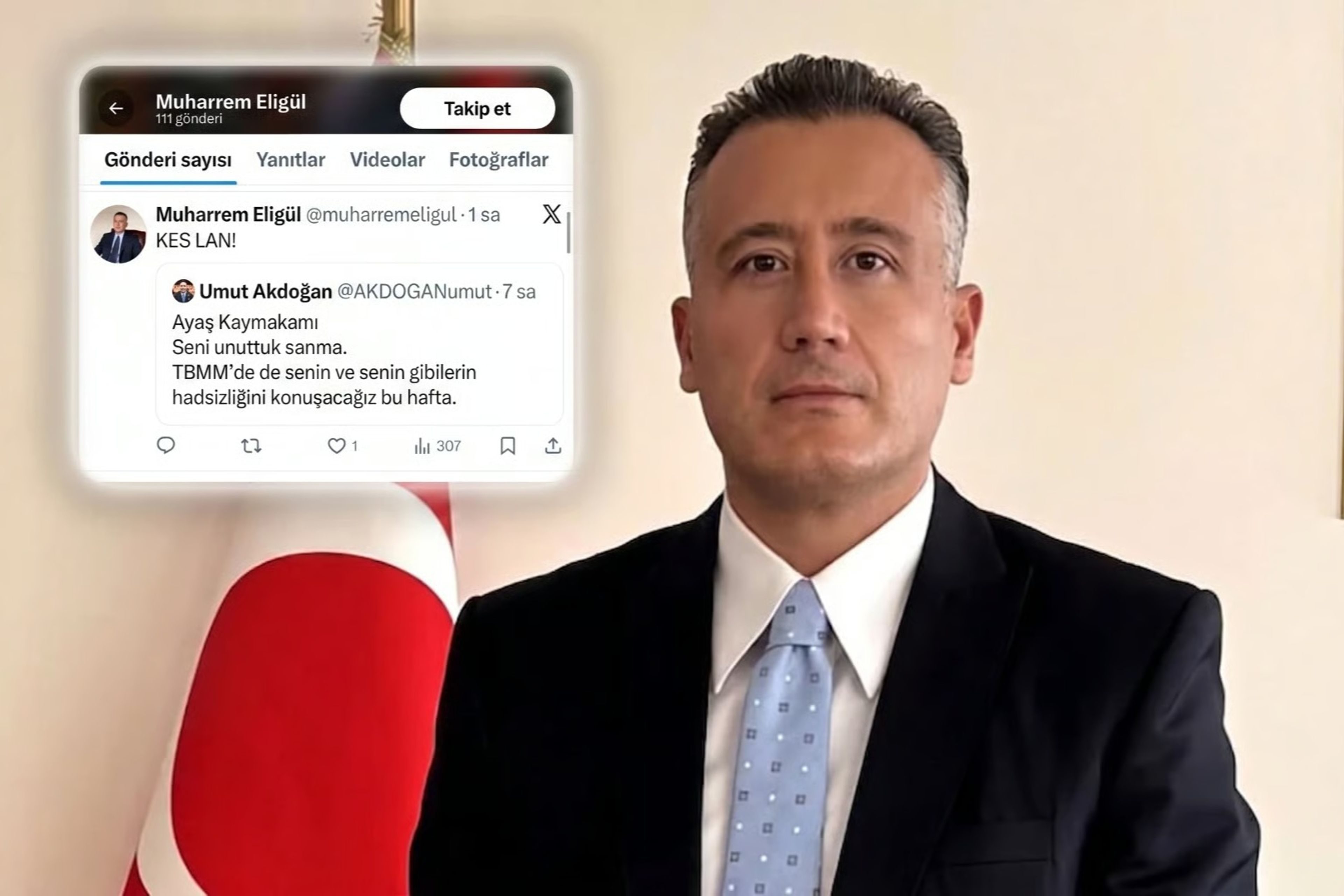 Ayaş Kaymakamı Muharrem Eligül hakkında soruşturma başlatıldı