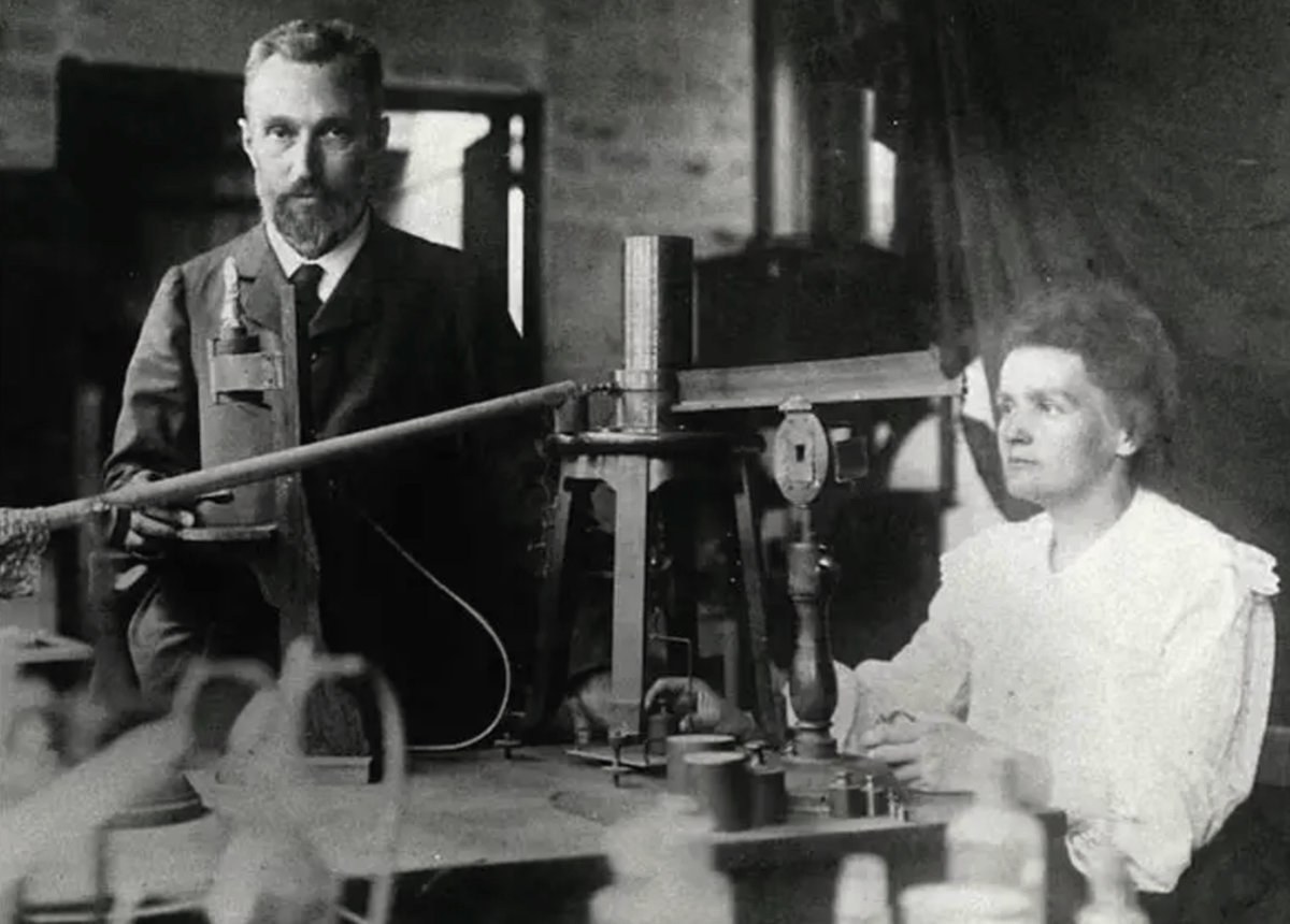 Marie ve Pierre Curie