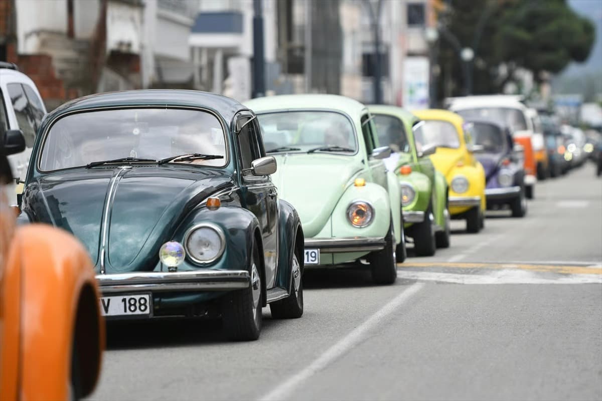 Ordu'da "17. Vosvos Şenliği" Başladı: 100 Vosvos bir araya geldi