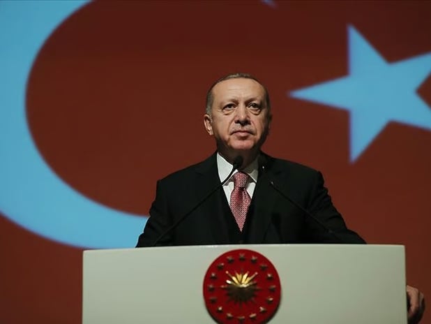 Cumhurbaşkanı Erdoğan'dan 29 Ekim mesajı: "Türkiye Yüzyılı hedefleri için var gücümüzle çalışıyoruz"