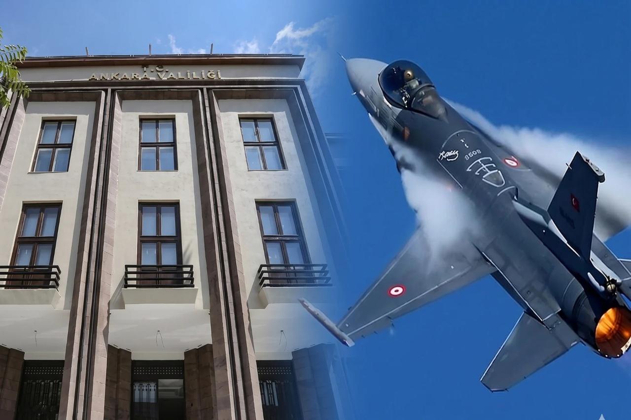Başkent semalarında yüksek ses uyarısı