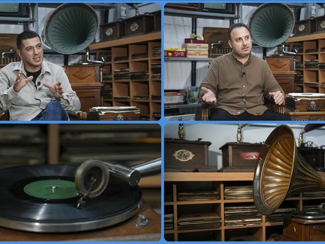 Taş plak koleksiyonerleri kültürel mirasa sahip çıkıyor