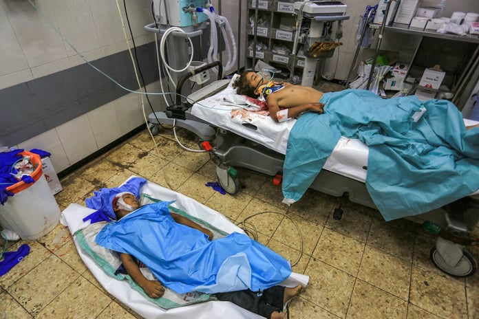 Gazze’deki hastanelerde yer kalmadı: Doluluk yüzde 300’ü aştı