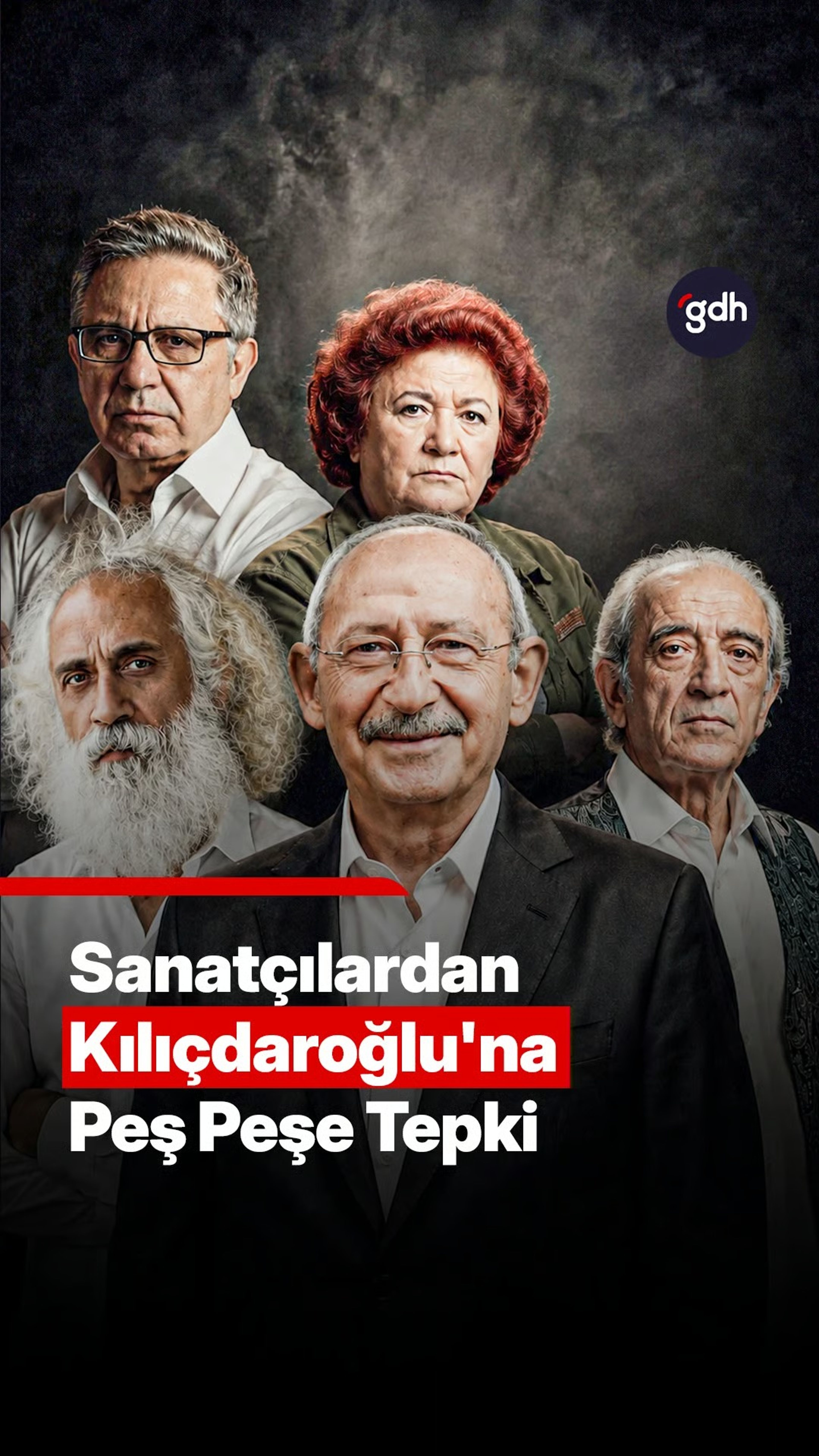 Sanatçılardan Kılıçdaroğlu'na peş peşe tepki 