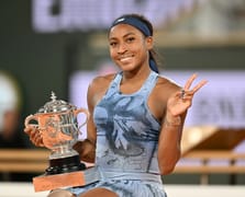 Fransa Açık tek kadınlar şampiyonu Coco Gauff, dünya 1 numarasını devirerek Roland Garros'ta ilk kez zafere ulaştı