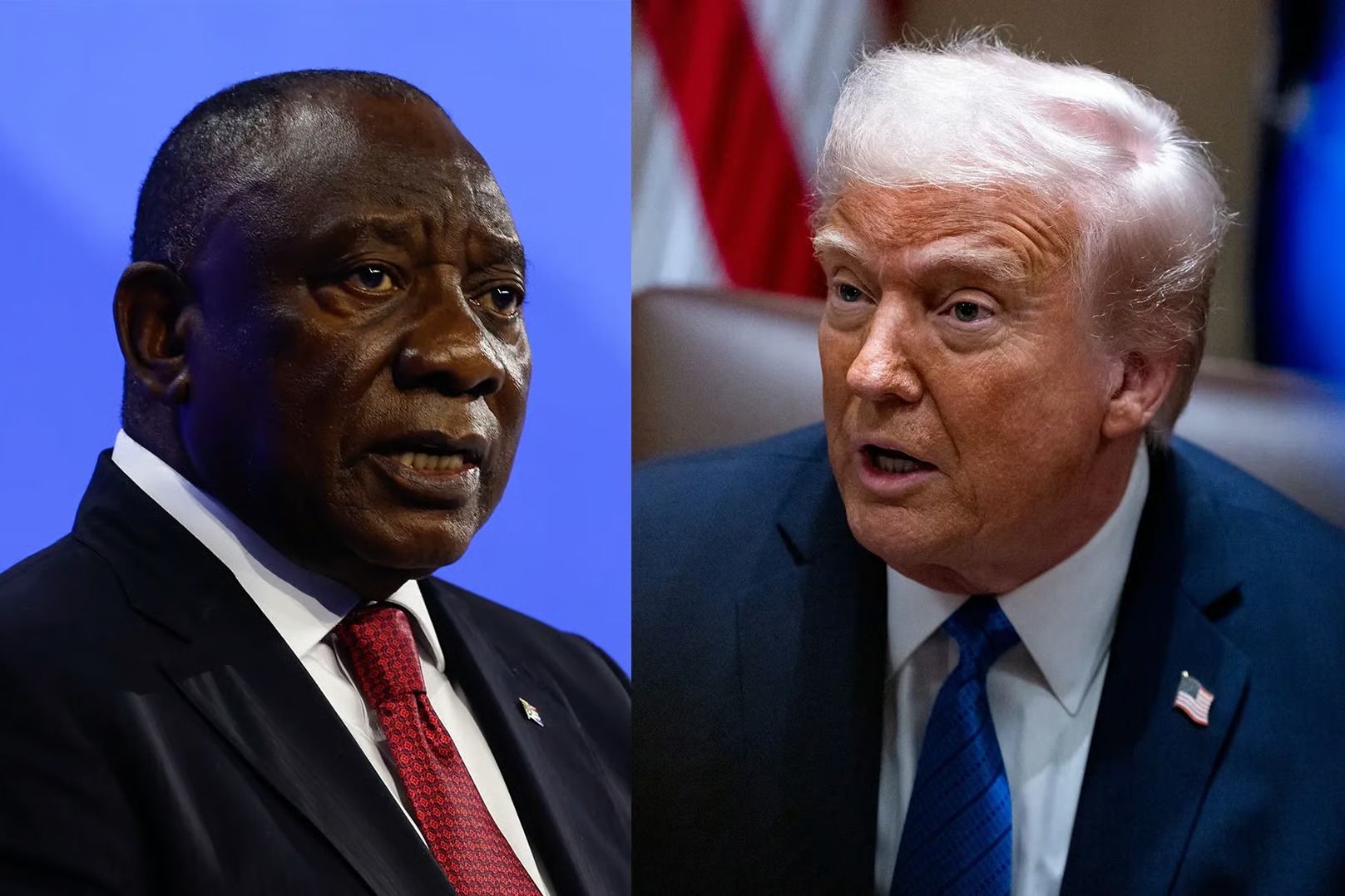 Trump, Ramaphosa Talk Trade As U.S. Tariffs Take Effect
